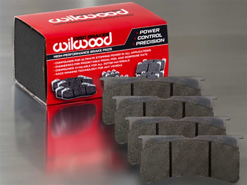 Wilwood 150-40-7420K-B BP-40 Bedded Brake Pad Set, 7420, FSL, .80 Thick, W/Bridge