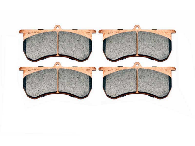 Wilwood 150-5602K SM Sintered Metallic Plate #4308 Brake Pad Set (2-Pack) for Kart Calipers