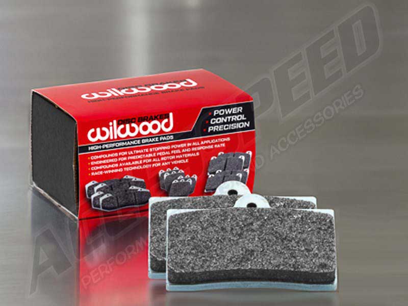 Wilwood 150-8733-2 BP-10 Brake Pad Set with #6208 Plates for GP300 GP310 GP340 Calipers