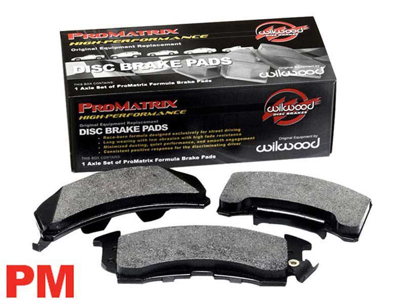 Wilwood 150-D0008K Promatrix D8 Brake Pad Set for D8-6 and D8-4 Calipers
