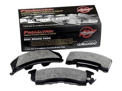 Wilwood 150-D1631AK ProMatrix Brake Pad Set, Pad #D1631A