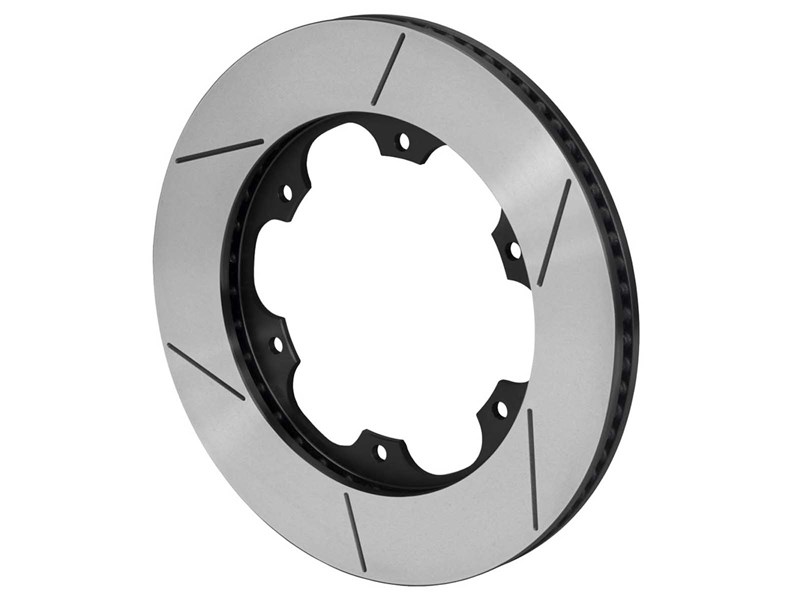 Wilwood 160-12892-GTB GT 72 Straight Vane Rotor, 6x6.25, 72 VANE, GT, Black, Spec-37