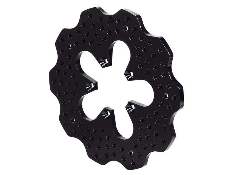 Wilwood 160-13712 Brake Rotor- Aluminum Mini Sprint, Drilled, Scalloped 7.00 x .250 - 5 on 2.38"