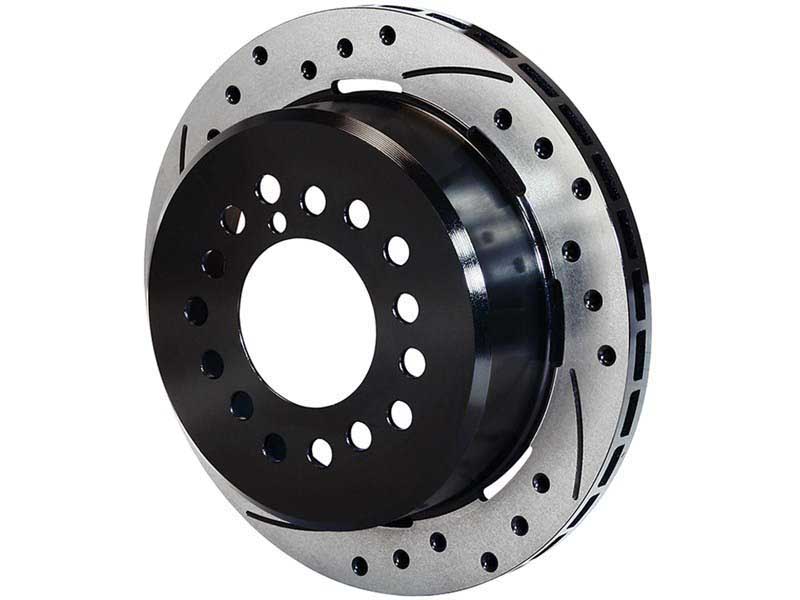 Wilwood 160-15785-BK SRP Drilled Brake Rotor, 1.75" Offset, BLK 12.19 x 1.10 - 6x5.50"