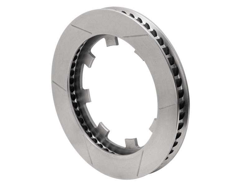 Wilwood 160-16925 GT 48 Curved Vane Slotted Left Side Dynamic Lug Mount Rotor