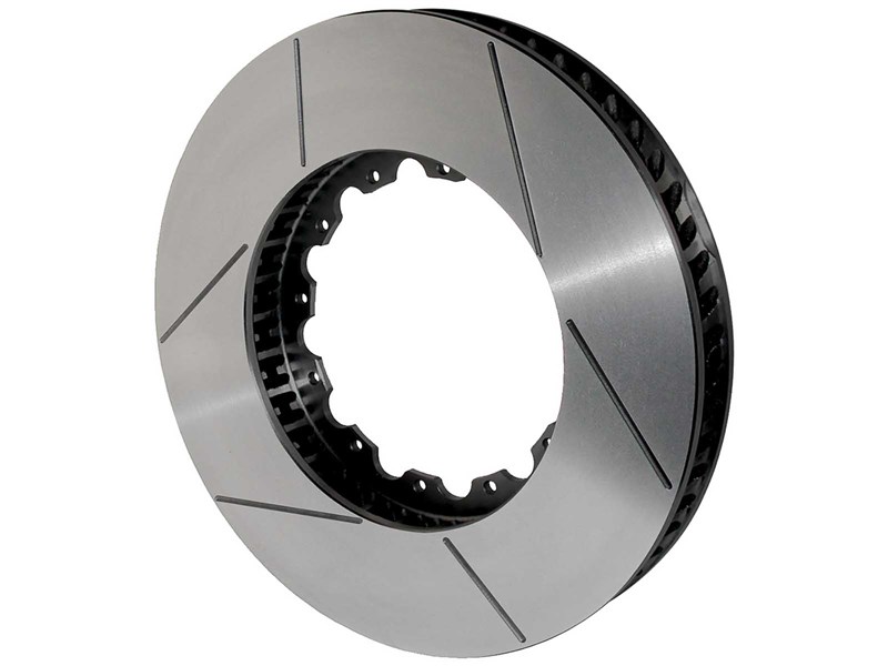 Wilwood 160-17706-GTB Slotted 15.35" Curved Vane Rotor, 12 x 8.60, Left-Hand