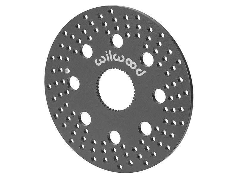 Wilwood 160-3270A Brake Rotor- Alum Sprint Rear- Drilled-Anodized Gray 10.20 x .310 - Splined