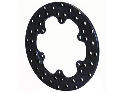 Wilwood 160-3306 Brake Rotor Steel Front Drag- Drilled 10.75 x .350 - 6 on 6.25"