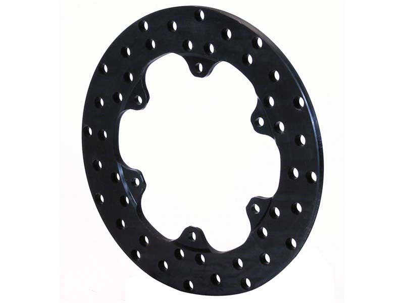 Wilwood 160-3306 Brake Rotor Steel Front Drag- Drilled 10.75 x .350 - 6 on 6.25"