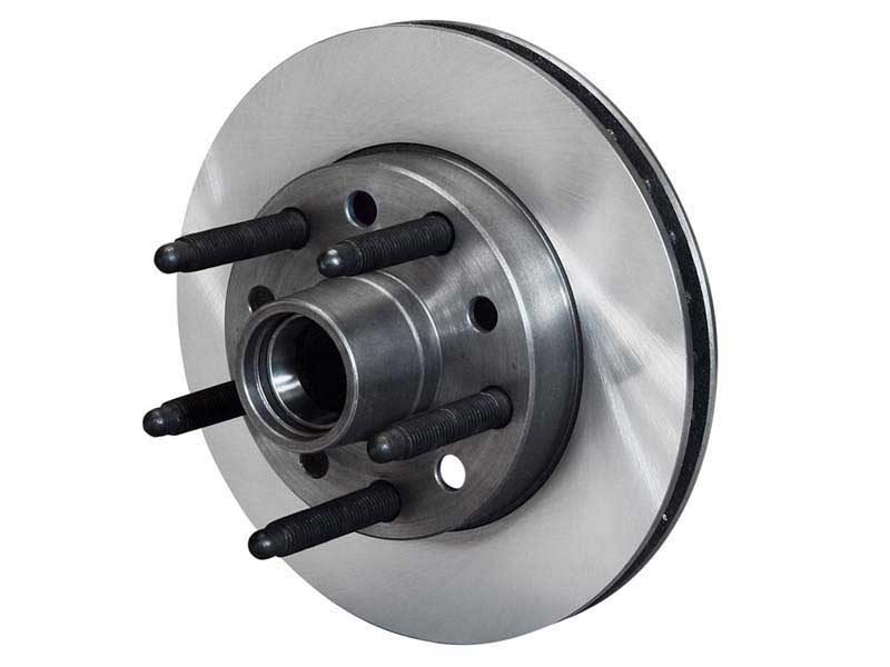 Wilwood 160-9239LS Brake Rotor Vented w/ Hub & Long Studs 10.50. x 1.00 - 5 on 5.00"-GM