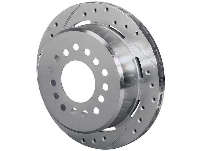 Wilwood 160-9813 SRP Drilled Brake Rotor, 1.91" Offset, Zinc, LH 12.19 x .810 - 5 Lug