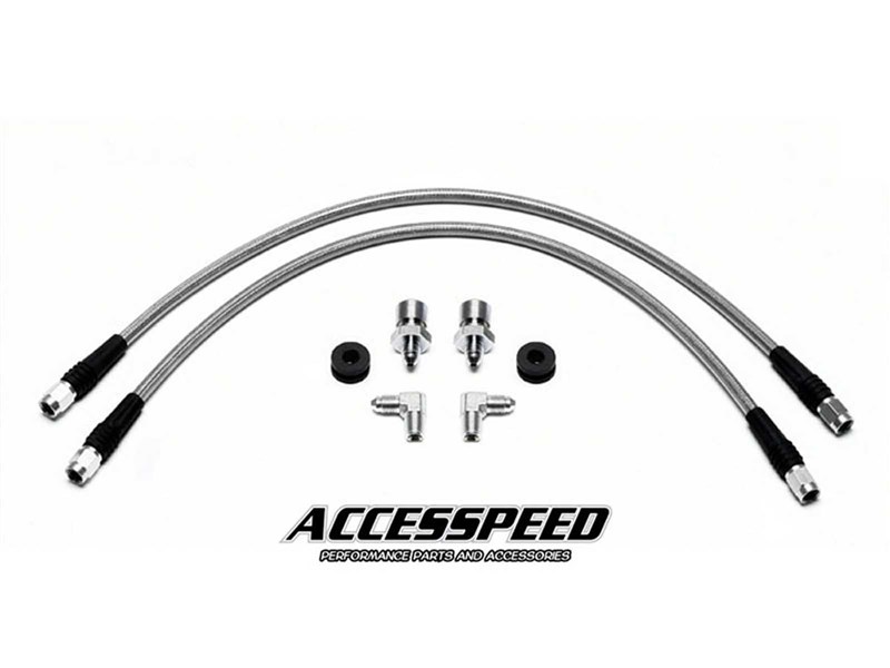 Wilwood 220-14240 Front Flexline Brake Line Kit for 2006-up Miata with Wilwood Brake Kit
