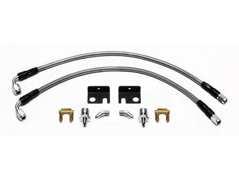 Wilwood 220-15714 Flexline Front Brake Line Kit for Toyota LC70