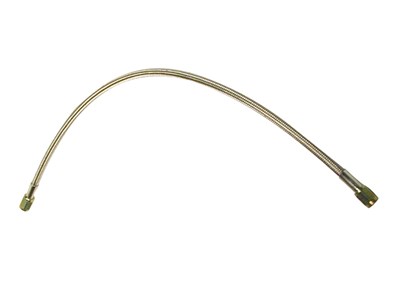 Wilwood 220-2156 Flexline 18-inch Universal Braided Stainless Steel Brake Line, -3 Female In/Out