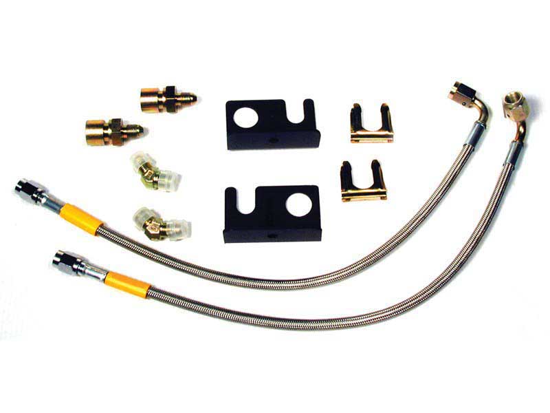 Wilwood 220-9101 Rear FlexLine Brake Line Kit - For Wilwood Brake Kits Only 2005-2013 Corvette C6