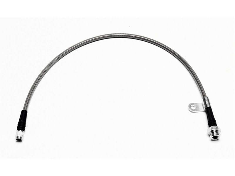 Wilwood 220-9332 Flexline Brake Line Kit, 23in. OAL, M10x1 TO -3, W/Bracket, Left Hand