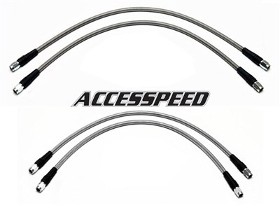 Wilwood Extended Front & Rear Brake Line UPGRADE for 2007-2018 Jeep Wrangler JK with Up To 5" Lift