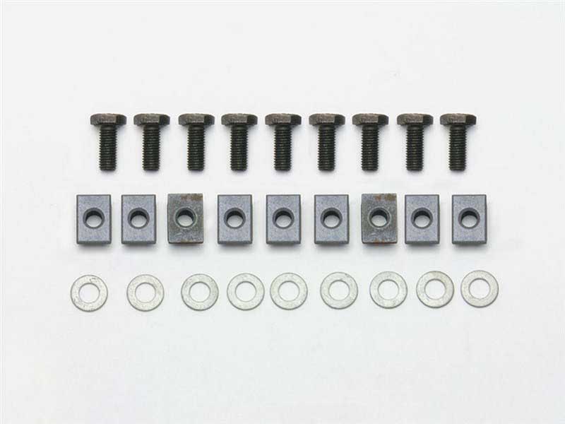 Wilwood 230-10800 Dynamic Sprint Car HHCS Rotor Hex-Head 1/4-28 x 0.625" Bolt Kit with T-Nuts