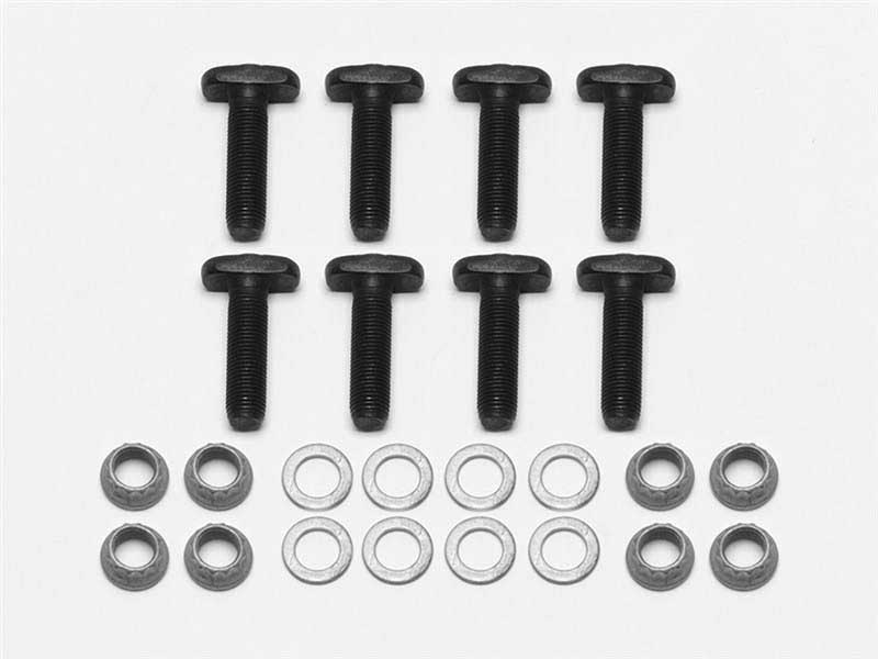 Wilwood 230-12096 Rear Axle T-Bolt & Lock Nut Kit 3/8-24 x 1-7/16 Long
