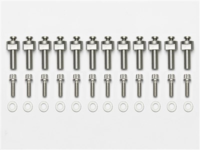 Wilwood 230-12759 Rotor Bolt Kit for Dynamic C/SiC with Bobbins 12-Pack