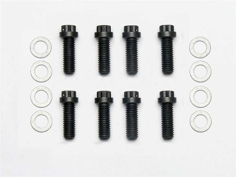 Wilwood 230-1378 Wide 5 Drive Flange 12 Point Chrome Moly Bolt Kit, 8-pack