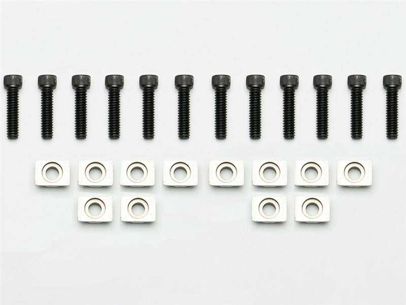Wilwood 230-4900 Rotor Bolt Kit, Dynamic, Front 12 Bolt with T-Nuts