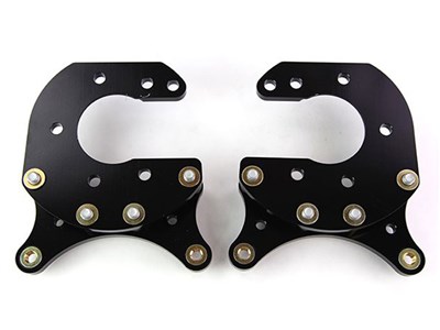 Wilwood 249-2095/96 Pro Street Rear Caliper Brackets for Olds/Pontiac with 2.81-in Offset
