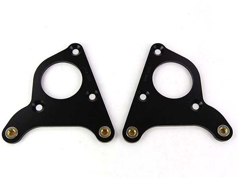 Wilwood 249-3447/48 Caliper Brackets (2), MD Front, 1973-1976 Mopar A-Body