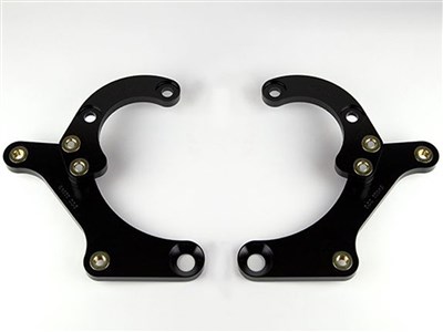 Wilwood 249-7637/38 Front Caliper Brackets for 1955-1957 Chevy with 12.19-in Rotor