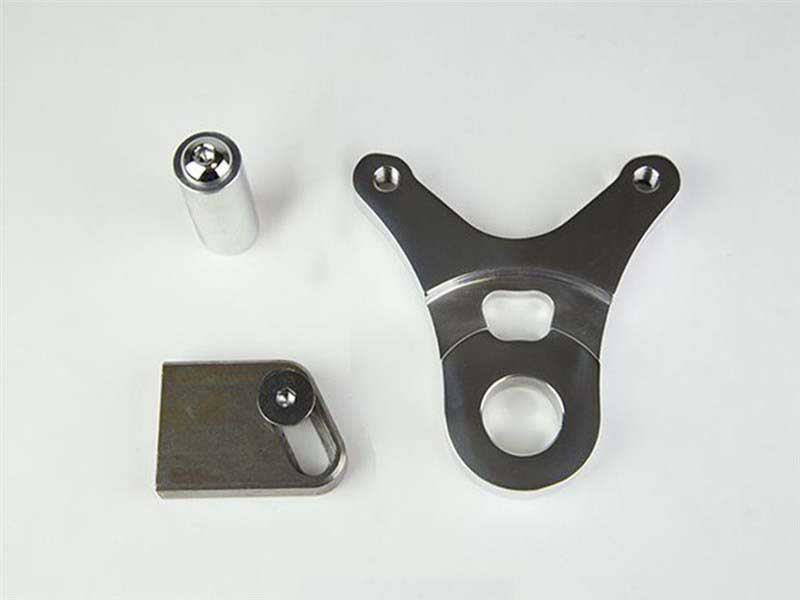 Wilwood 250-10180-P Caliper Mounting Kit, Chrome,w/Bracket GP310,Sprocket Brake, 51 Tooth