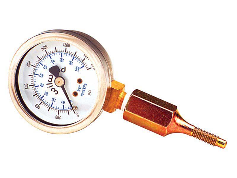 Wilwood 260-0966 Caliper Pressure Gauge, 1500 PSI