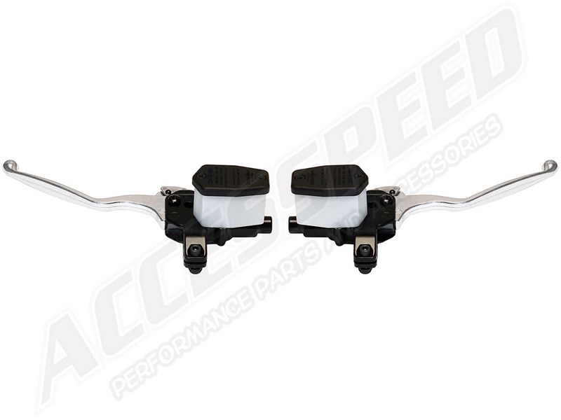 Wilwood 260-11218 & 260-11219 Left & Right Handlebar Long-Lever Master Cylinder Combo with 5/8" Bore