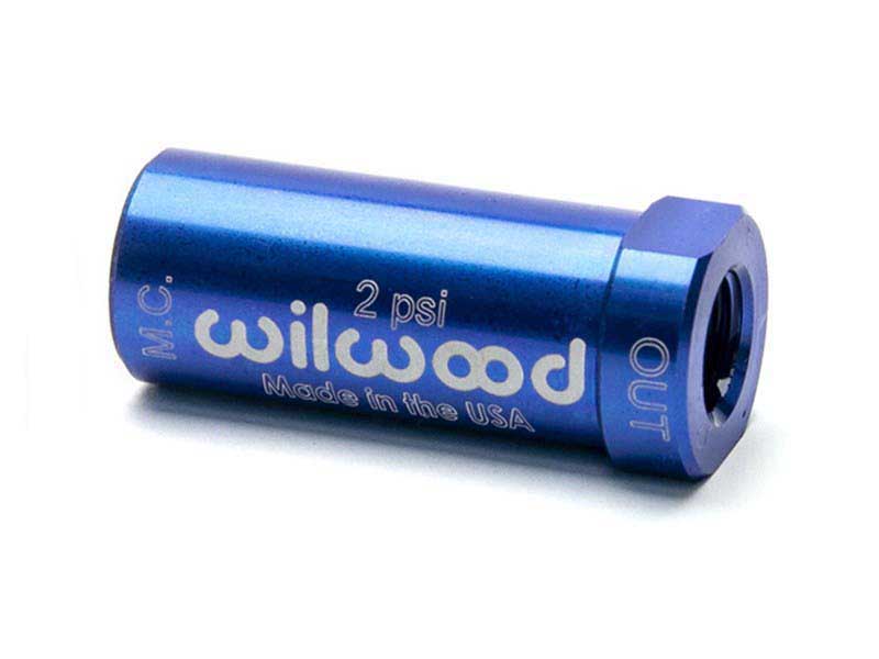 Wilwood 260-13706 Blue Newer-Style 2-psi Residual Pressure Valve