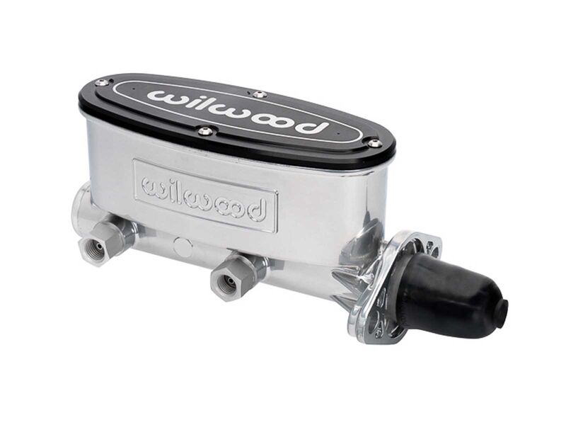 Wilwood 260-18184-P High Volume Tandem Master Cylinder - 15/16" Bore, Chrome Pwd-w/o Pushrod