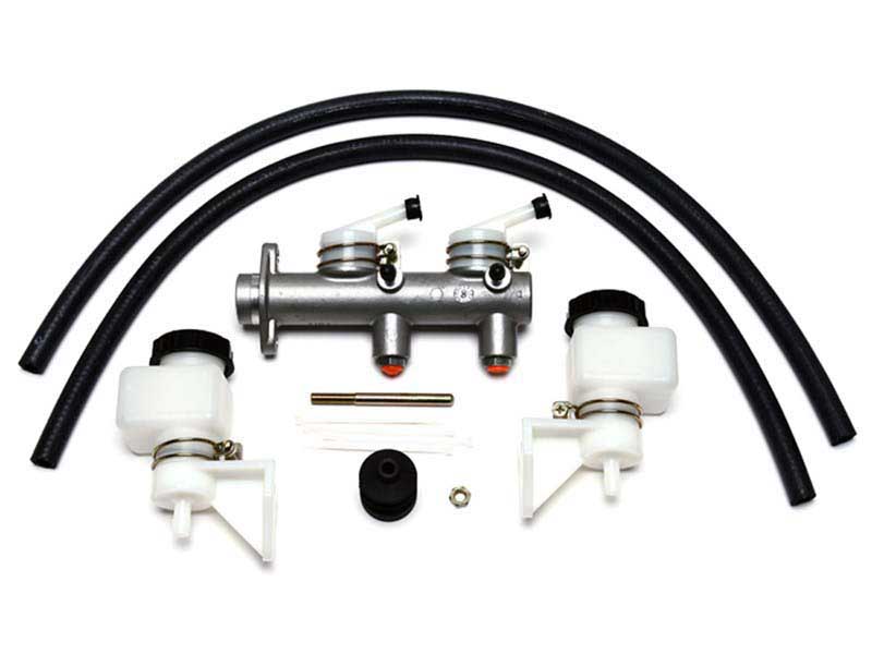 Wilwood 260-7563 Tandem Master Cylinder, 1" Bore w/ Remote Reservoirs