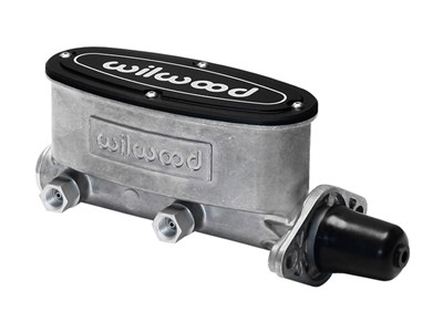 Wilwood 260-8556 Tandem Aluminum Master Cylinder, 1.12" Bore, Standard Finish