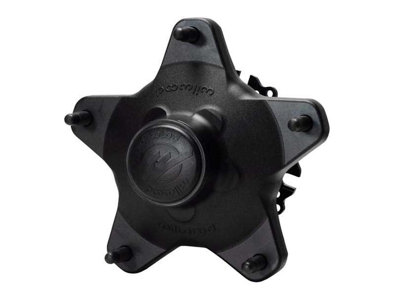 Wilwood 270-12127D Hub Kit Starlite 55" Front w/Snap-Cap & Rotor Plate STD O/S 5/8 Drilled Studs