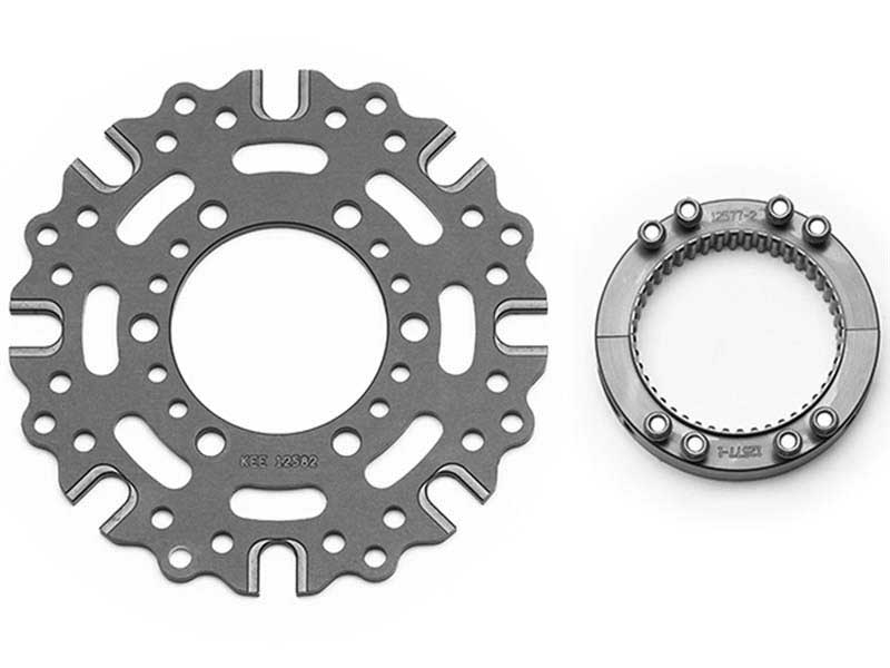 Wilwood 270-12635 Hub Kit-Splined Sprint, Axle Clamp-Dynamic 6 x 5.50 BC (GEN II)