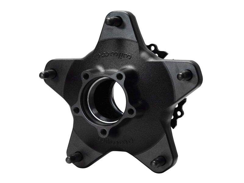 Wilwood 270-18422C Starlite 55XD Rear Hub w/Rotor Plate, 1-Ton Bearing, 5/8" C-Studs