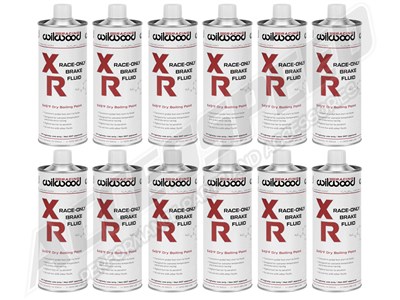Wilwood 290-16355 XR Racing Brake Fluid, Case 12-500 ml Bottles