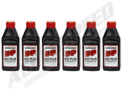 Wilwood 290-8478 EXP 600 Plus Racing Brake Fluid - 6 Pack of 500-ml Bottles