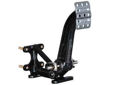 Wilwood 340-13831 Adjustable Brake Pedal, Dual MC, Floor Mount, 6:1