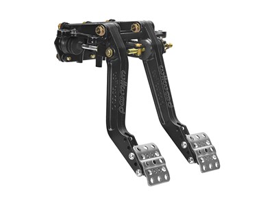 Wilwood 340-16350 Adjustable Swing Mount Brake and Clutch Pedal with 5.5-6.25:1 Ratios