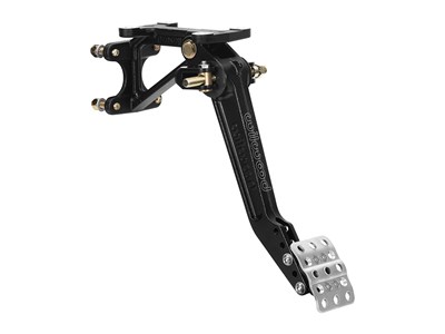 Wilwood 340-16379 Adjustable Swing Mount Brake Pedal with 6.25-7.00:1 Ratio