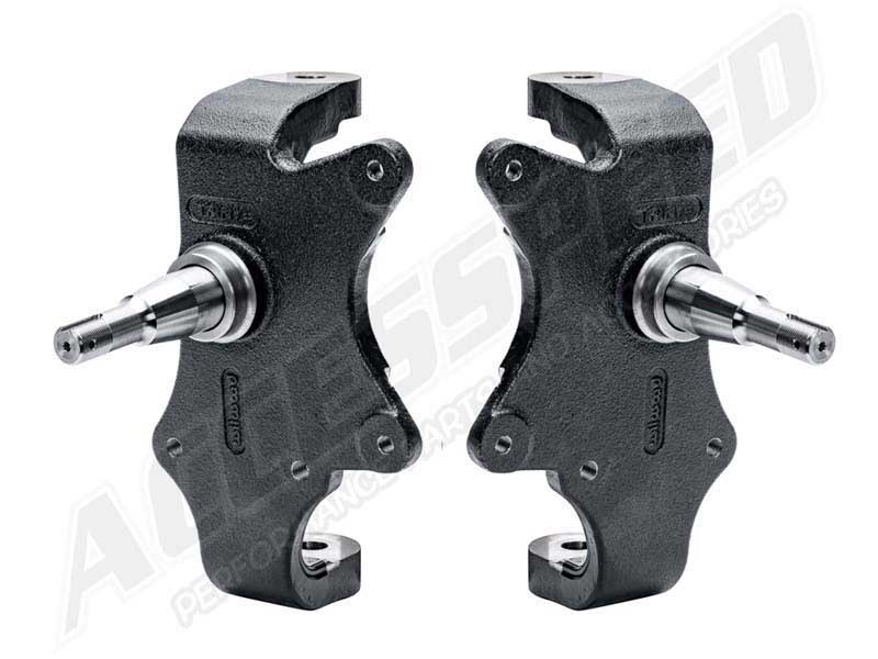 Wilwood 831-16660 Spindle Kit for 1955-1957 Chevrolet Tri-Five, 2.00" Drop