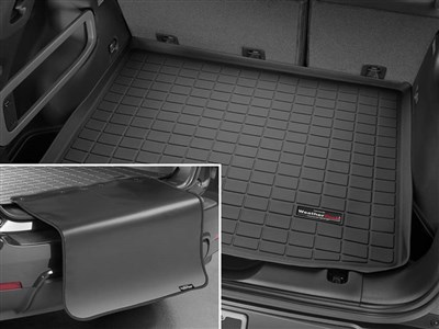 WeatherTech 401091SK Black Cargo Liner W/Bumper Cover Behind 2nd Row 2018+ Expedition Max Navigator