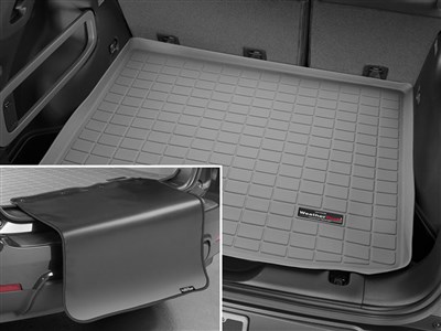 WeatherTech 421093SK Grey Cargo Liner W/Bumper Protector Behind 2nd Row, 2018+ Expedition/Navigator