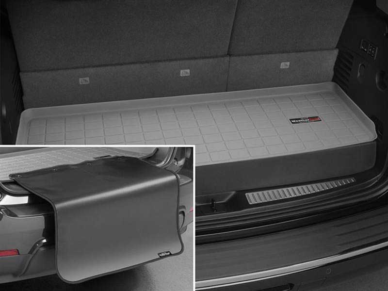 WeatherTech 421094SK Grey Cargo Liner W/Bumper Protector Behind 3rd Row, 2018+ Expedition/Navigator