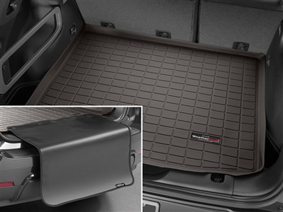 WeatherTech 431091SK Cocoa Cargo Liner W/Bumper Cover Behind 2nd Row 2018+ Expedition Max Navigator