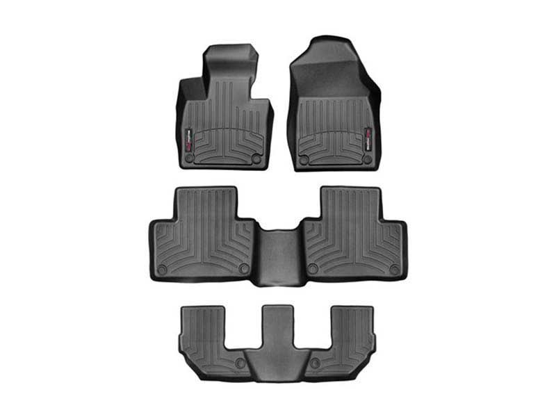 WeatherTech 441295-1-2-6 Black 1st, 2nd Bench & 3rd FloorLiners 2018-2020 Expedition 2018+ Navigator